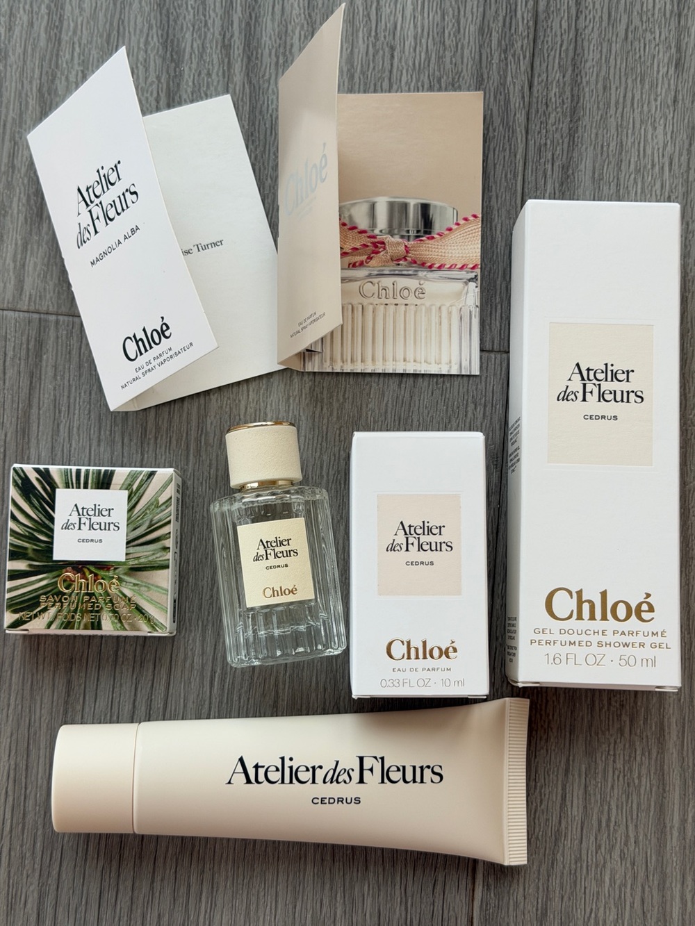 Chloé Atelier des Fleurs Cedrus luxury Gift Set